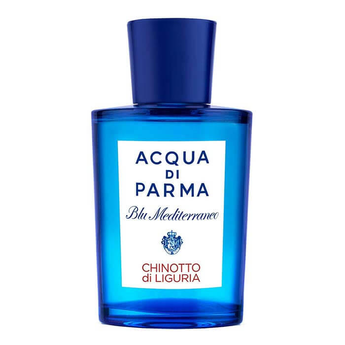 Acqua di Parma Blu Mediterraneo Chinotto di Liguria 150ML SENZA SCATOLA L’eau de toilette Chinotto di Liguria dell’azienda italiana Acqua di Parma è un magnifico profumo che si abbina perfettamente sia alla donna elegante che al gentiluomo moderno. Il profumo appartiene al gruppo di aromi orientale e floreale. L’aroma inizia a deliziare i sensi con “succose” note di mandarino dolce e “frizzante”.