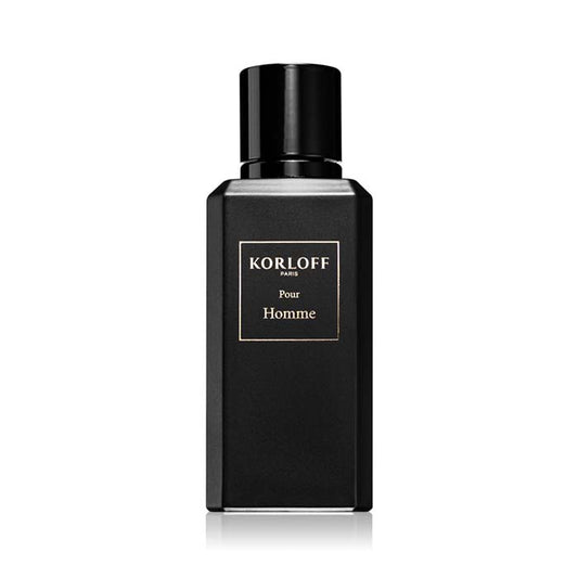 Dimentica le preoccupazioni e lascia scorrere il tempo.  L’eau de parfum Korloff Pour Homme diventerà l’accessorio ideale per l’uomo che non intende abbandonare lo stile casual e che segue sempre i suoi istinti.