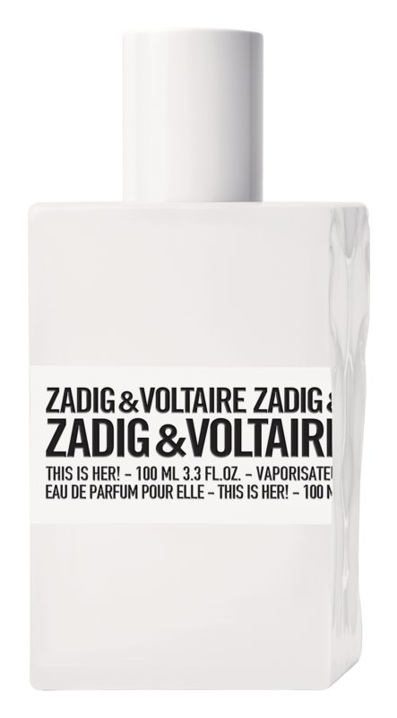 Zadig & Voltaire • This is Her!  Eau de Parfum • 100ml • da donna • senza scatola